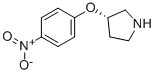 3-(S)-(4-NITROPHENOXY)PYRROLIDINE,218944-24-2,结构式
