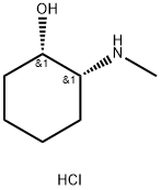 顺-2-甲氨基-环己醇盐酸盐 结构式