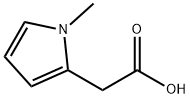 1-METHYL-PYRROLE-2-ACETIC ACID Struktur