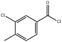 3-Chloro-4-methylbenzoyl chloride Structure