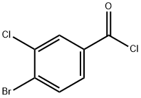 4-ブロモ-3-クロロベンゾイルクロリド 化学構造式