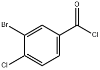 3-bromo-4-chlorobenzoyl chloride