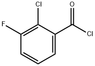Benzoyl chloride, 2-chloro-3-fluoro- (8CI,9CI) Struktur