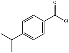 4-异丙基苯甲酰氯,21900-62-9,结构式
