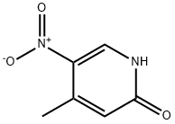 2-Hydroxy-4-methyl-5-nitropyridine Struktur