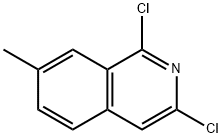 7-甲基-1.3-二氯异喹啉, 21902-37-4, 结构式