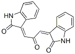 3,3'-(2-Oxo-1,3-propanediylidene)bis(1,3-dihydro-2H-indol-2-one) 结构式