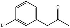 3-ブロモフェニルアセトン 化学構造式