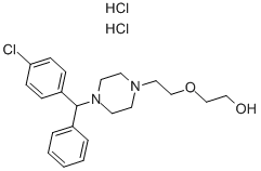 Hydroxyzine dihydrochloride Struktur