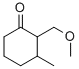 2-METHOXYMETHYL-3-METHYLCYCLOHEXAN-1-ONE,219312-93-3,结构式