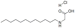 N-DODECYLGLYCINE HYDROCHLORIDE, 21937-95-1, 结构式