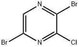 2,5-Dibromo-3-chloropyrazine Structure