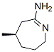 2H-Azepin-7-amine,3,4,5,6-tetrahydro-5-methyl-,(5R)-(9CI) 化学構造式