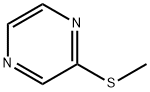 2-(メチルチオ)ピラジン 化学構造式