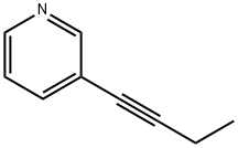 Pyridine, 3-(1-butynyl)- (9CI) Struktur