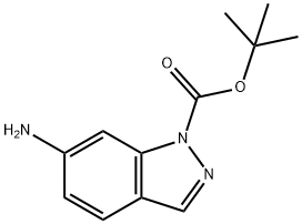 1-BOC-6-AMINO-INDAZOLE,219503-81-8,结构式