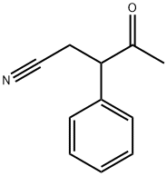 4-氧代-3-苯基戊腈, 21953-95-7, 结构式