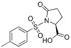 5-oxo-1-[(p-tolyl)sulphonyl]-L-proline Struktur