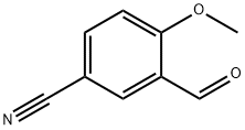 5-Cyano-2-methoxybenzaldehyde Structure