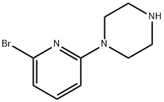 1-(6-溴吡啶-2-基)哌嗪 结构式