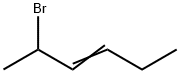 2-Bromo-3-hexene Structure