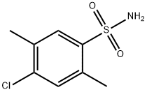 4-CHLORO-2,5-DIMETHYLBENZENESULFONAMIDE Struktur