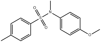 N,4-Dimethyl-N-(4-methoxyphenyl)benzenesulfonamide,21969-24-4,结构式