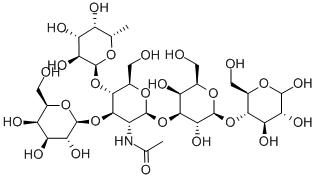 LACTO-N-FUCOPENTAOSE II Structure