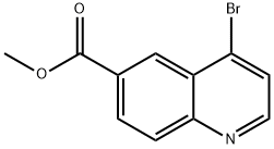Methyl 4-bromoquinoline-6-carboxylate Structure