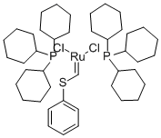 BIS(TRICYCLOHEXYLPHOSPHINE)[(PHENYLTHIO)METHYLENE]RUTHENIUM (IV) DICHLORIDE