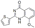 4(1H)-Quinazolinone,  8-methoxy-2-(2-thienyl)-  (9CI) Structure