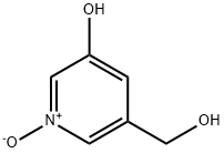 3-Pyridinemethanol, 5-hydroxy-, 1-oxide (9CI) Struktur
