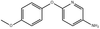 6-(4-甲氧基苯氧基)吡啶-3-胺, 219865-99-3, 结构式