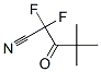 Pentanenitrile,  2,2-difluoro-4,4-dimethyl-3-oxo- 结构式