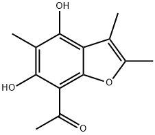 21987-07-5 (4,6-Dihydroxy-2,3,5-trimethylbenzofuran-7-yl)(methyl) ketone