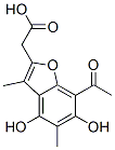 21987-08-6 7-Acetyl-4,6-dihydroxy-3,5-dimethyl-2-benzofuranacetic acid