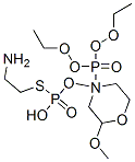 N-diethoxyphosphoryl-2-(methoxy-morpholin-4-yl-phosphoryl)sulfanyl-eth anamine Structure