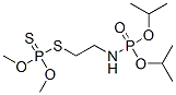 Phosphorodithioic acid S-[2-[di(isopropyloxy)phosphinylamino]ethyl]O,O-dimethyl ester Structure