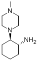 TRANS-2-(4-METHYLPIPERAZIN-1-YL)CYCLOHEXANAMINE Structure