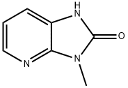 3-Methyl-1H-iMidazo[4,5-b]pyridin-2(3H)-one Struktur