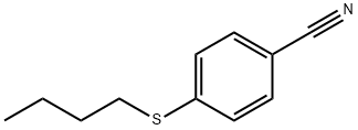 4-(butylthio)benzonitrile Structure