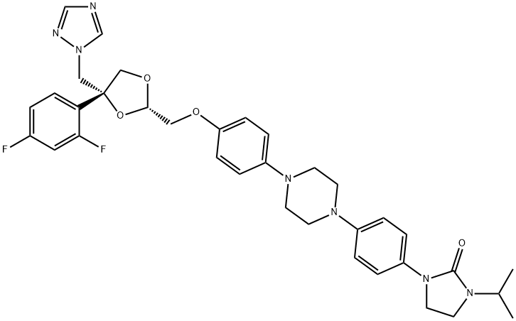 プラミコナゾール 化学構造式