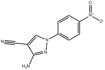 3-AMINO-1-(4-NITROPHENYL)-1H-PYRAZOLE-4-CARBONITRILE Structure