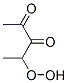 2,3-펜탄디온,4-히드로퍼옥시-(9CI)
