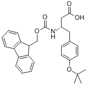 FMOC-L-BETA-HOMOTYROSINE(OTBU) Struktur