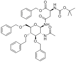 NOMEGA-(2-ACETAMIDO-3,4,6-TRI-O-BENZYL-2-DEOXY-BETA-D-GLUCOPYRANOSYL)-NALPHA-(TERT-BUTOXYCARBONYL)-L-ASPARAGINE BENZYL ESTER price.