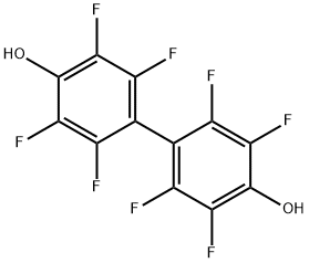 OCTAFLUORO-4,4'-BIPHENOL Structure