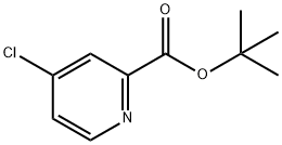 4-Chloropyridine-2-carboxylic acid tert-butyl ester Structure