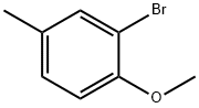 3-溴-4-甲氧基甲苯, 22002-45-5, 结构式