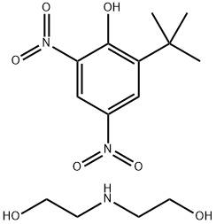特乐酚-BIS(2-羟基乙基)铵 结构式